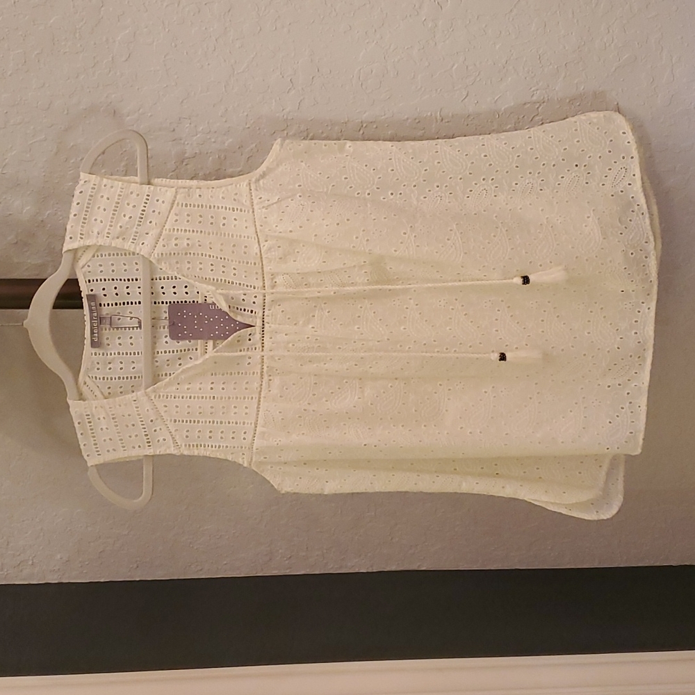 Daniel Rainn tassel blouse & cami